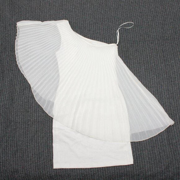 Anthropologie Staring at Stars Dress XS Cream White USA made - Picture 2 of 3